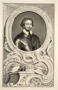 Retrato de Thomas Wentworth, Conde de Stratford, ilustración de 