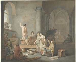 Maqueta en un edificio antiguo de Jacobus Johannes Lauwers
