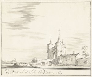 La puerta del Lek en Vianen en 1607