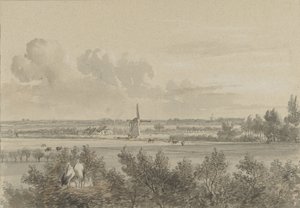 Paisaje cerca de Maarssen de Jacobus Theodorus Abels