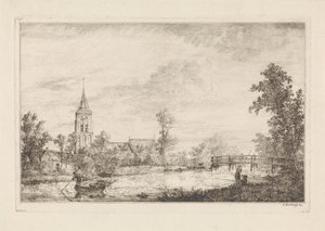 Vista de Bunnik de Jacobus Versteegen