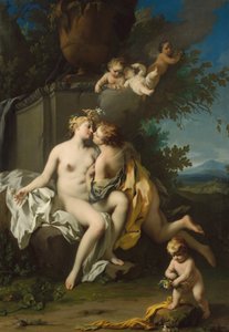 Flora y Céfiro de Jacopo Amigoni