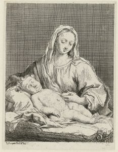 María con niño de Jacopo Amigoni