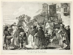 El sacamuelas, lámina nueve de la Selección de cuadros de las colecciones venecianas de Jacopo Leonardis