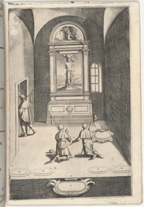 Capilla de San Sebastián (Cappella di San Sebastiano) [lámina N] de Jacopo Ligozzi