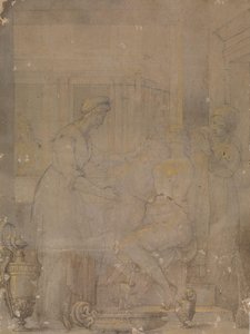 El retrete de Batsheba de Jacopo Ligozzi
