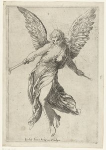 La Fama (Fama) de Jacopo Palma (il Giovane)