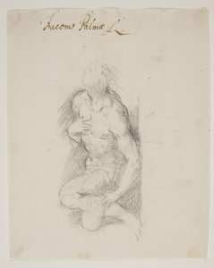 San Sebastián arrodillado de Jacopo Palma