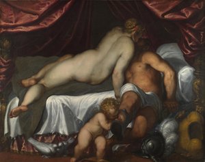 Marte y Venus de Jacopo Palma il Giovane the Younger