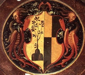 Escudo heráldico, c.1529 de Jacopo Pontormo