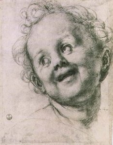 Estudio de un putto para la 