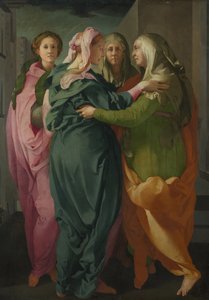 La Visitación, ca. 1528-1529 de Jacopo Pontormo