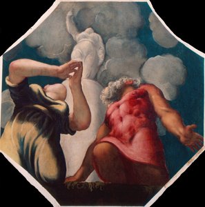 Deucalión y Pirra de Jacopo Robusti Tintoretto