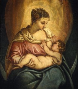 Madonna Allattante de Jacopo Robusti Tintoretto