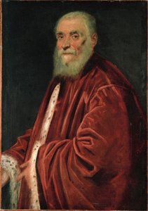 Marco Grimani, Senador veneciano (óleo sobre lienzo)