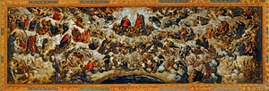 Paradise ... (pintura sobre lienzo) de Jacopo Robusti Tintoretto