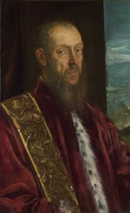 Retrato de Vincenzo Morosini, ca. 1575 de Jacopo Robusti Tintoretto