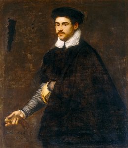 Retrato de un joven de Jacopo Robusti Tintoretto