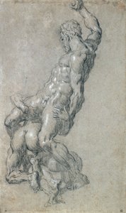 Sansón matando a los filisteos de Jacopo Robusti Tintoretto