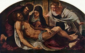 La deposición, 1563, 1930 de Jacopo Robusti Tintoretto