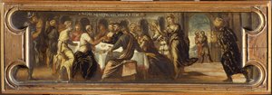 La Fiesta de Belsasar de Jacopo Robusti Tintoretto