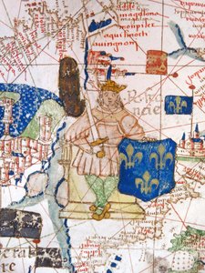 Mapa renacentista de Europa, Jacopo Russo (después) 1528