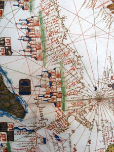 Mapa Renacentista de Europa, Jacopo Russo (después), 1528 de Jacopo Russo