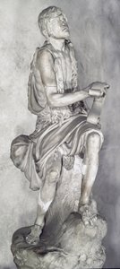 San Juan Bautista (escultura de mármol)