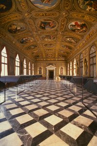 La Sala Dorata, construida entre 1537-88