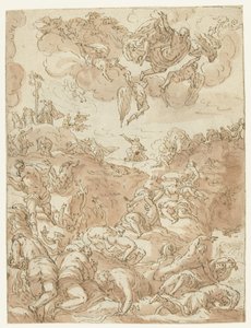 Crianza de la serpiente de cobre de Jacopo Tintoretto