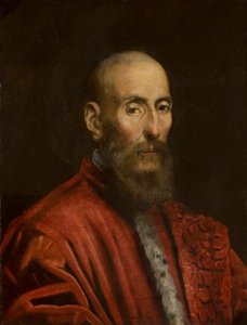 Retrato de un senador de Jacopo Tintoretto