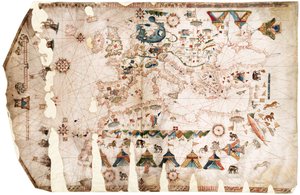 Mediterráneo, Mar Negro y Atlántico Nordeste de Jacopo Vesconte Maggiolo
