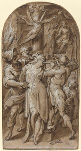 El Martirio de Santa Apolonia de Jacopo Zucchi