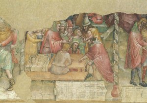José vendido por sus hermanos (fresco) de Jacopo da Bologna