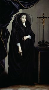 Retrato de una noble vestida de luto de Jacopo da Empoli