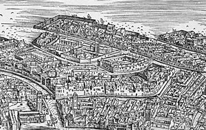 Grande Pianta Prospettica - Venecia, c.1500 (detalle) de Jacopo de Barbari
