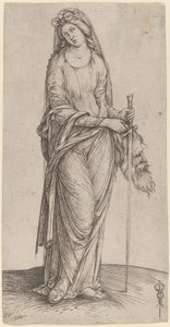 Judith sosteniendo la cabeza de Holofernes