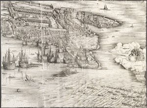 Vista de Venecia [bloque inferior derecho] de Jacopo de Barbari
