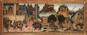Escenas de la Historia de los Argonautas de Jacopo del Sellaio