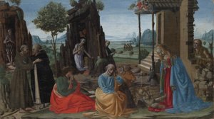 La Natividad Mística de Jacopo del Sellaio
