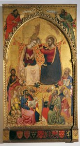 Coronación de la Virgen y los Santos de Jacopo di Cione