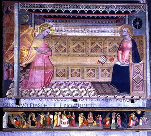 La Anunciación de Jacopo di Cione