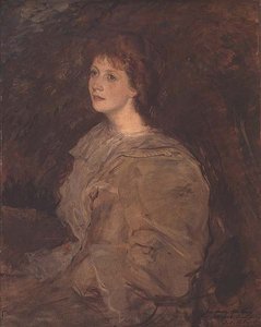 Retrato de Mabel Beardsley de Jacques Emile Blanche