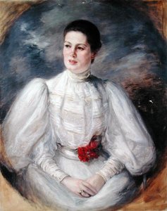 Retrato de una Mujer de Jacques Emile Blanche