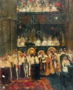La coronación de Jorge V de Jacques Emile Blanche