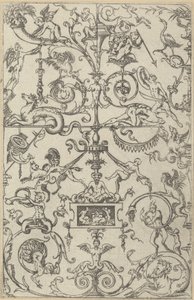 Panel grotesco, 1550