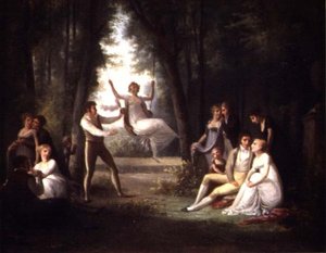 El columpio de Jacques Antoine (circle of) Vallin
