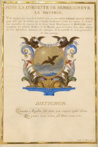 Escudo con un águila