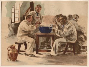 La Sopa a la Chambrée, 1899
