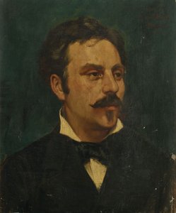 Retrato del compositor Gabriel Fauré 1845-1924, 1878